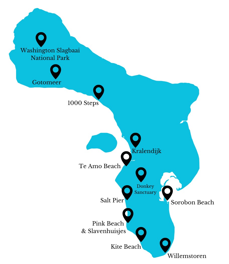 Bonaire Map