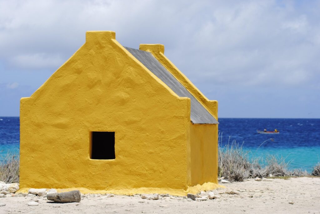 Slavenhuisjes Bonaire
