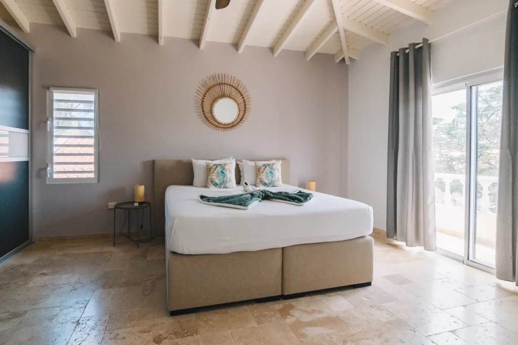 Bliss Bonaire Resort slaapkamer