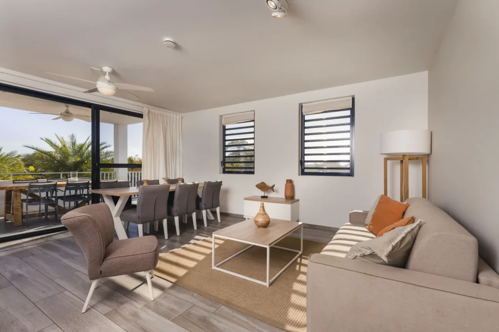 Resort Bonaire woonkamer