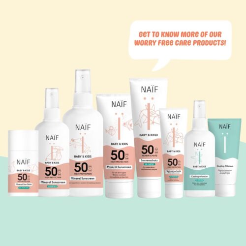 Naïf Natuurlijke Zonnebrandspray SPF 50