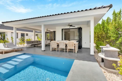 Grand windsock Bonaire villa met prive zwembad